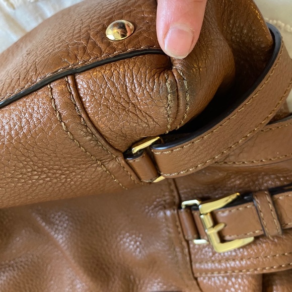 Gansevoort Large North South Tan Leather Tote - Picture 13 of 16